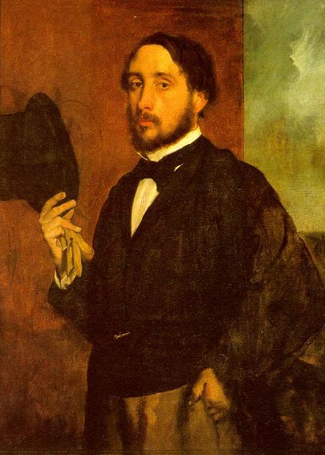 Edgar Degas Self Portrait_h